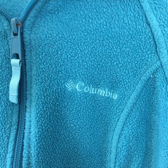 Columbia Blue Zip-Up Jacket Size XS - Picture 2 of 6